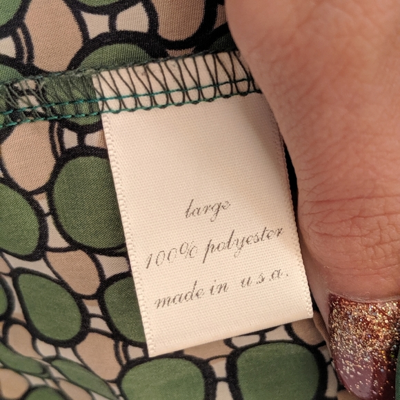 Paisley and Ivy Green Sleeveless Dress Size Large - Picture 4 of 5